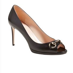 Gucci Peep Toe Heels